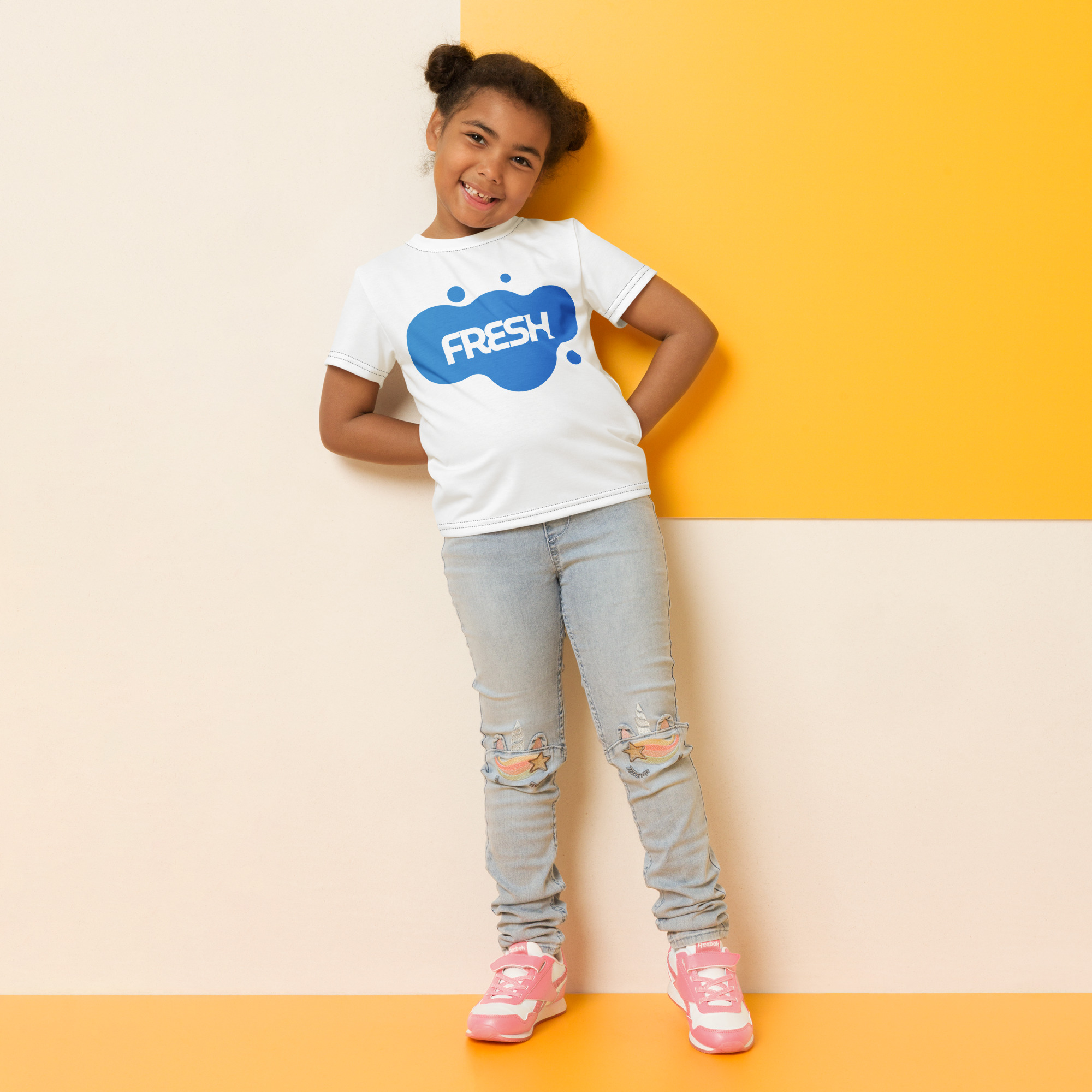 Premium Kids Crew Neck T-Shirt - Image 6