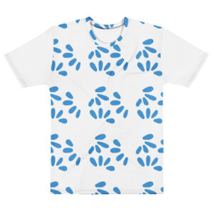 Alternative view of Minimal Petal Scatter Graphic Tee