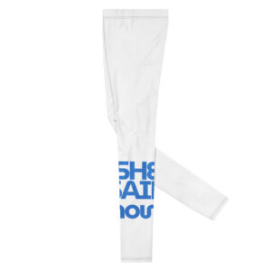 Men’s Phrase Graphic Compression Leggings