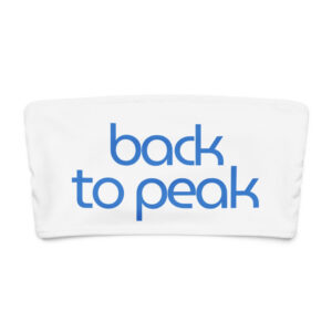 Alternative view of Sustainable strapless swim top