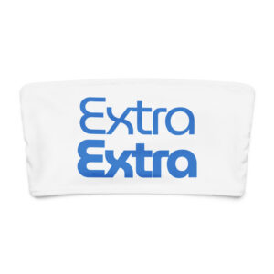 Alternative view of Eco-strapless top