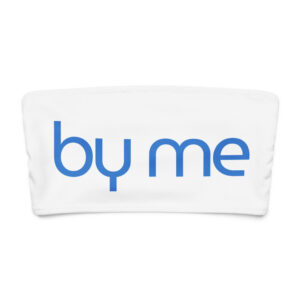 Eco-friendly bandeau bikini top