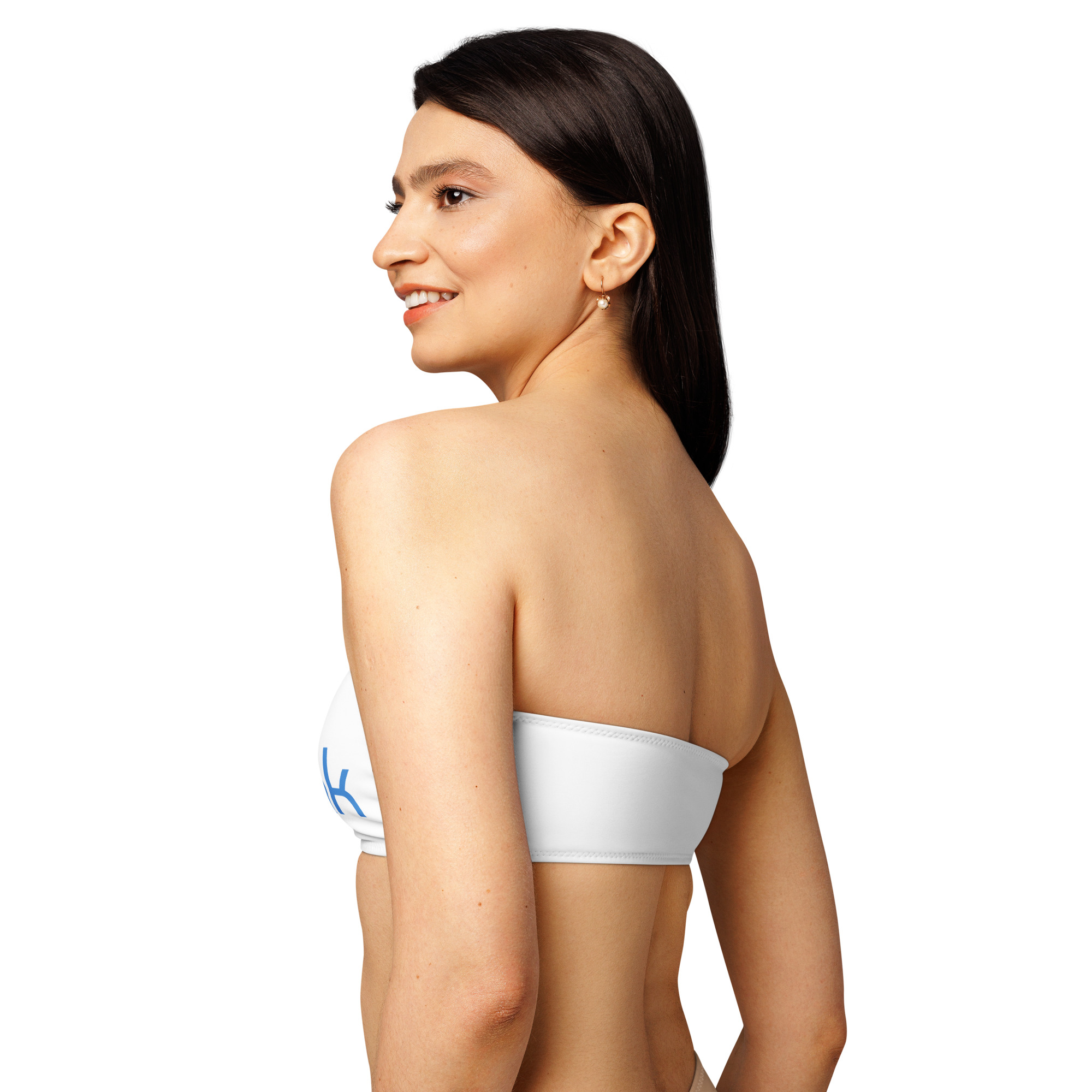 Sustainable strapless swim top - Image 7