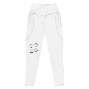 Alternative view of Women’s Crossover Leggings with Pockets for Stylish, Functional Comfort