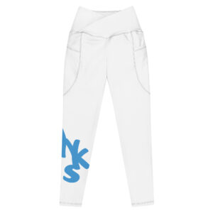 Alternative view of Cross-Waist Pocket Positive Leggings