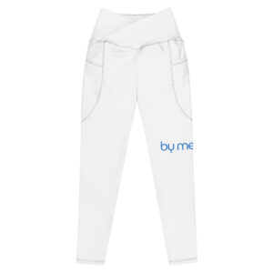Women’s crossover leggings with pockets
