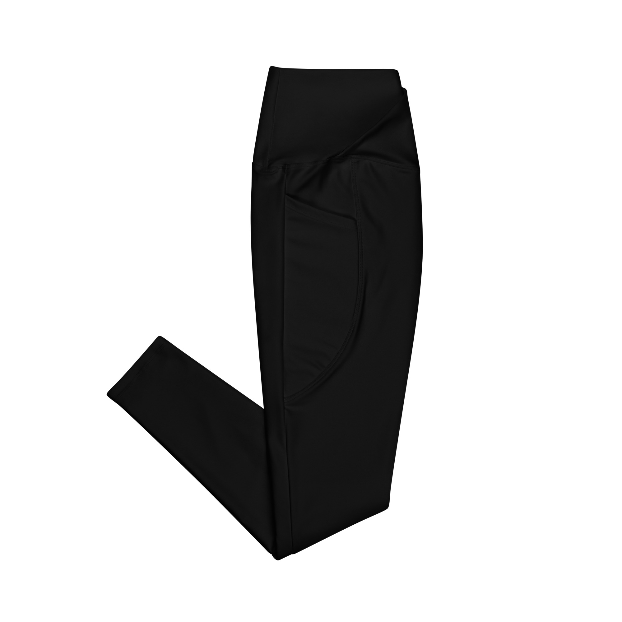 Cross-Waist Pocket Statement Leggings - Image 3