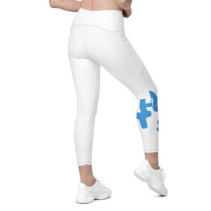 Cross-Waist Pocket Positive Leggings
