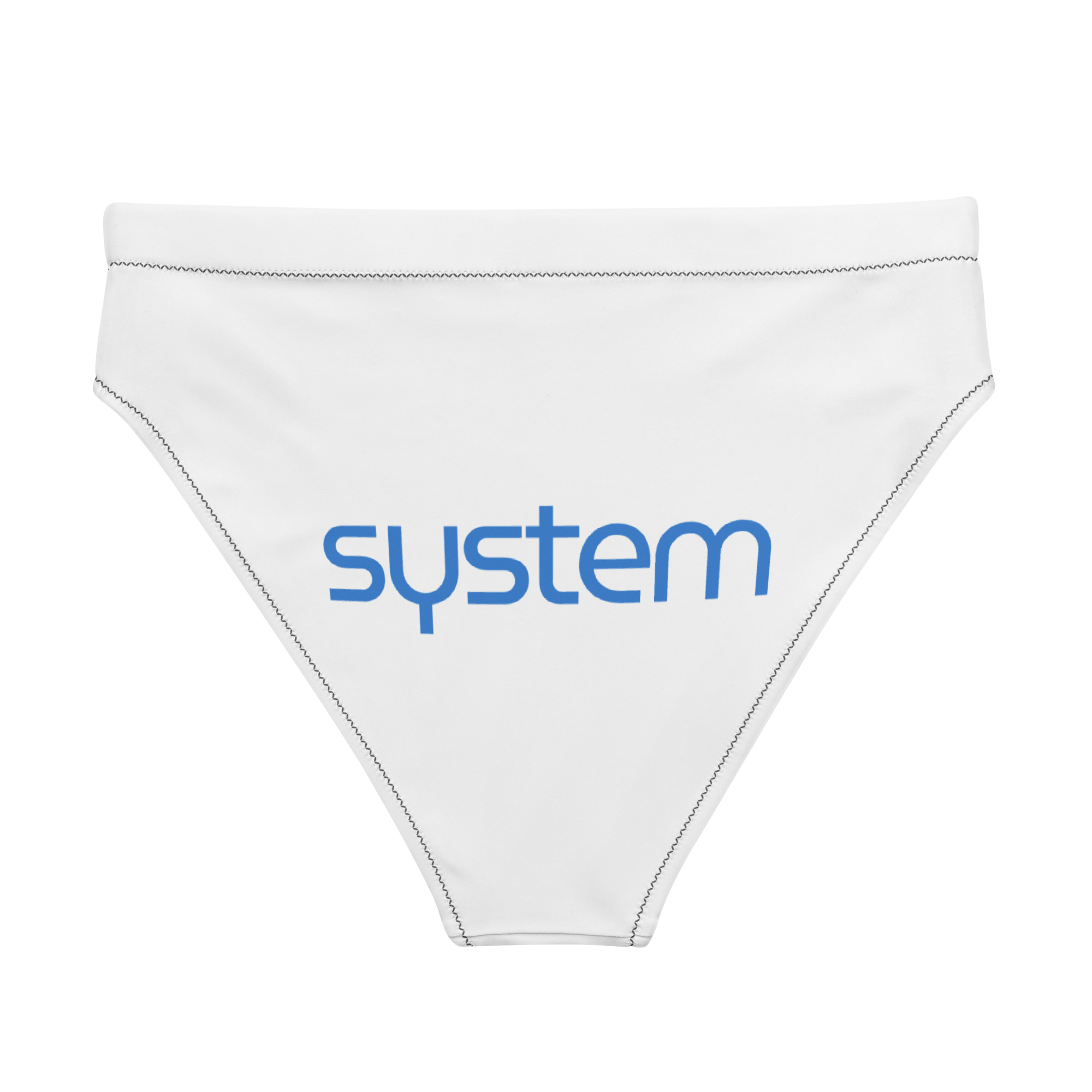 High-waist bikini bottom made from recycled materials - Image 3