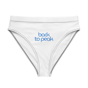Alternative view of Sustainable high-rise swim knickers
