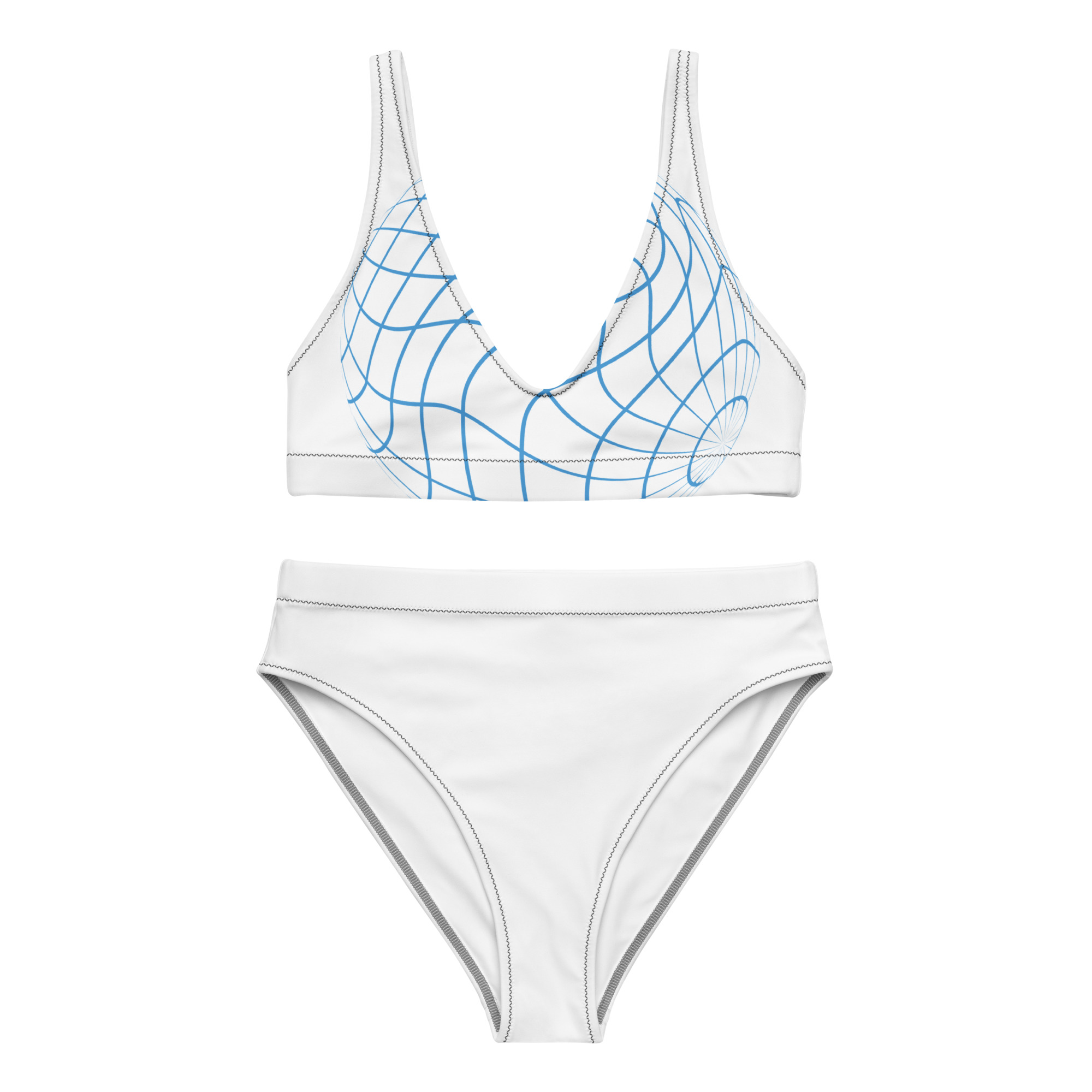 High-Rise Wireframe Bikini Set - Image 2
