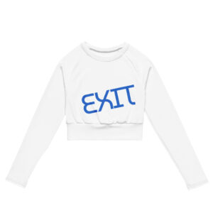 Alternative view of Eco-Luxe Long-Sleeve Crop