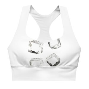 Alternative view of Eco-Friendly Recycled Longline Sports Bra for Sustainable Support