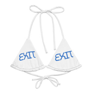 Alternative view of Infinite-Print Eco Bikini: High-Impact Sustainable Style with Precision Custom Fit