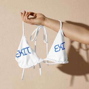 Infinite-Print Eco Bikini: High-Impact Sustainable Style with Precision Custom Fit