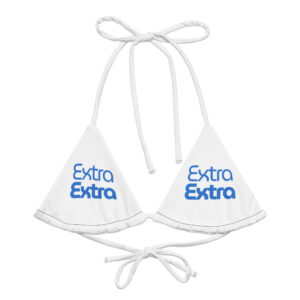 Alternative view of Eco-patterned halter