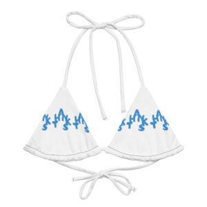 Alternative view of “Thanks” String Swim Top