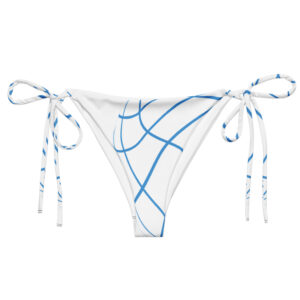 Alternative view of Wireframe Print String Bikini Bottom
