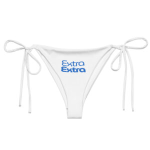 Alternative view of Patterned eco-thong