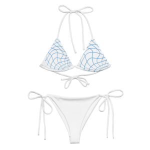 Alternative view of Abstract Grid Bikini Set