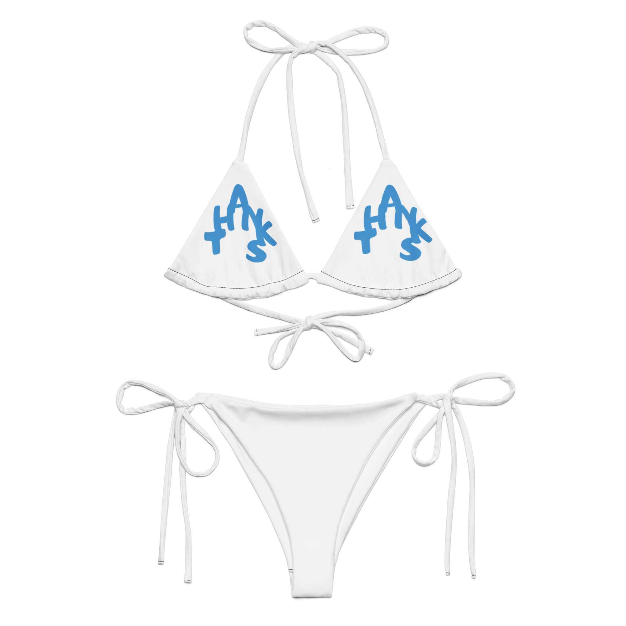 Gratitude Print Bikini Set - Image 2