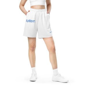 Ventilated workout shorts for women
