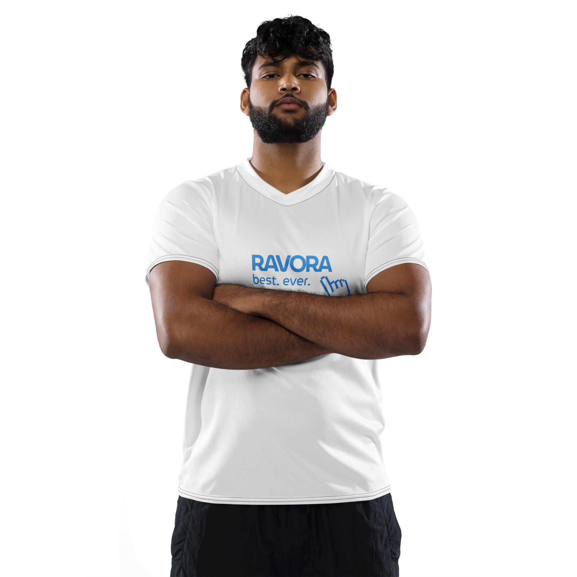 Men’s recycled sports jersey - Image 5