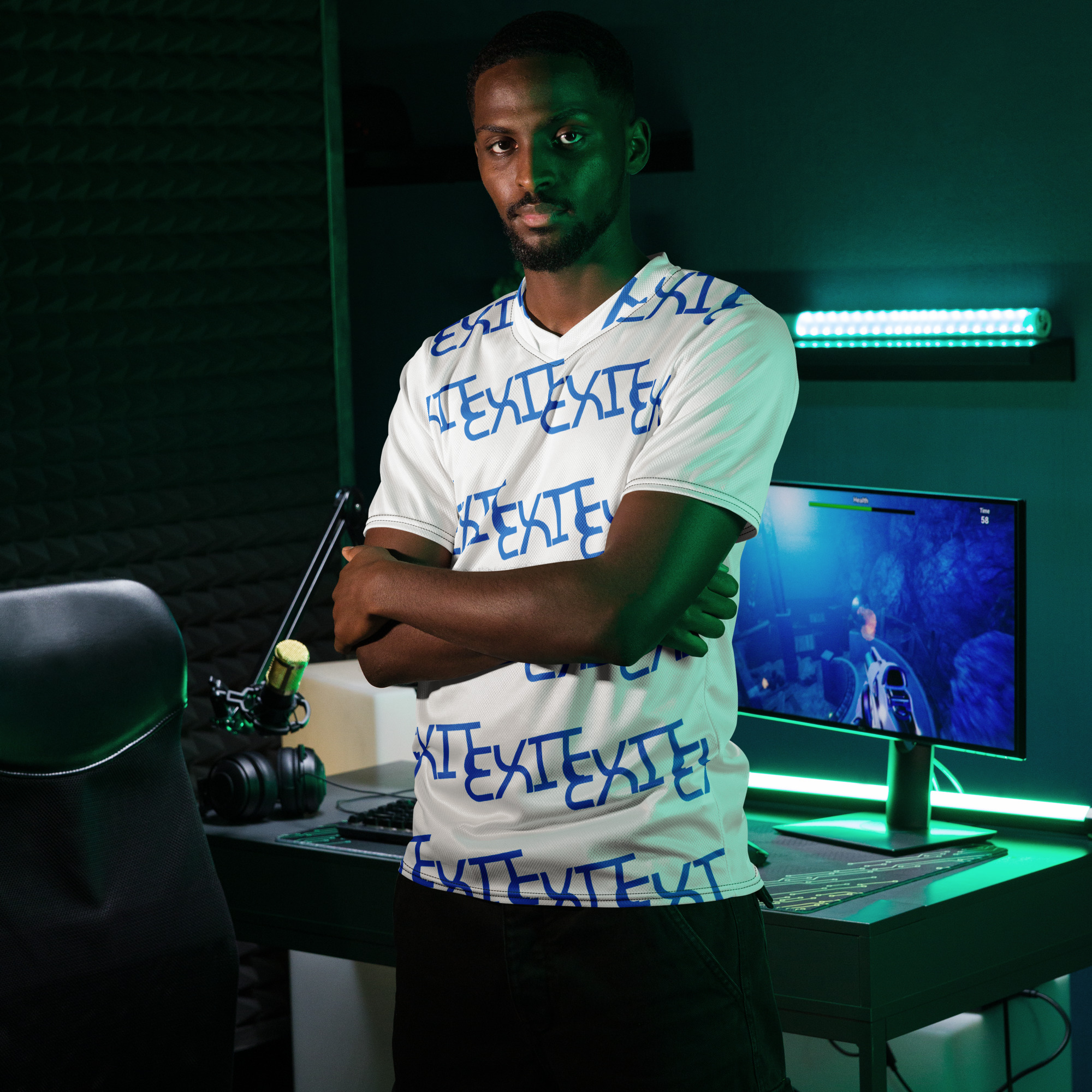 Recycled Men's Exit sports jersey