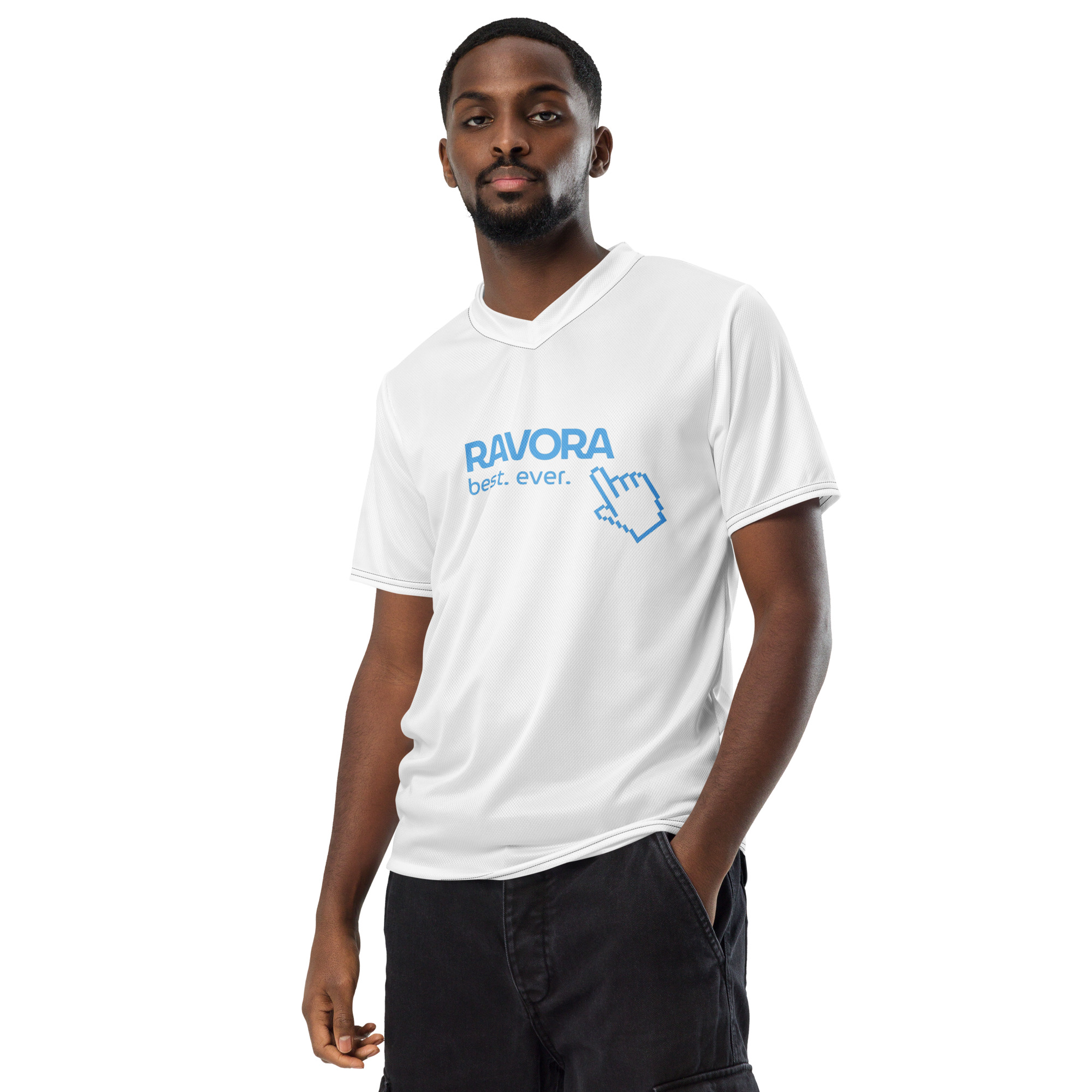 Men’s recycled sports jersey - Image 7