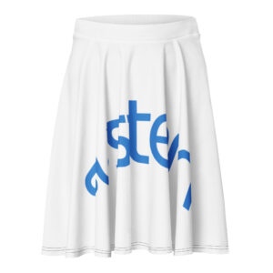 Alternative view of Pleated skater-style skirt