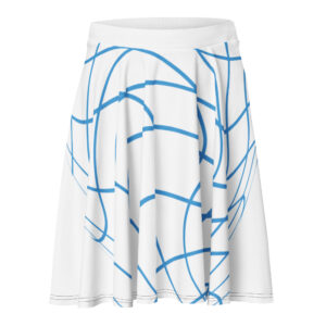 Alternative view of Futuristic Wireframe Skater Skirt