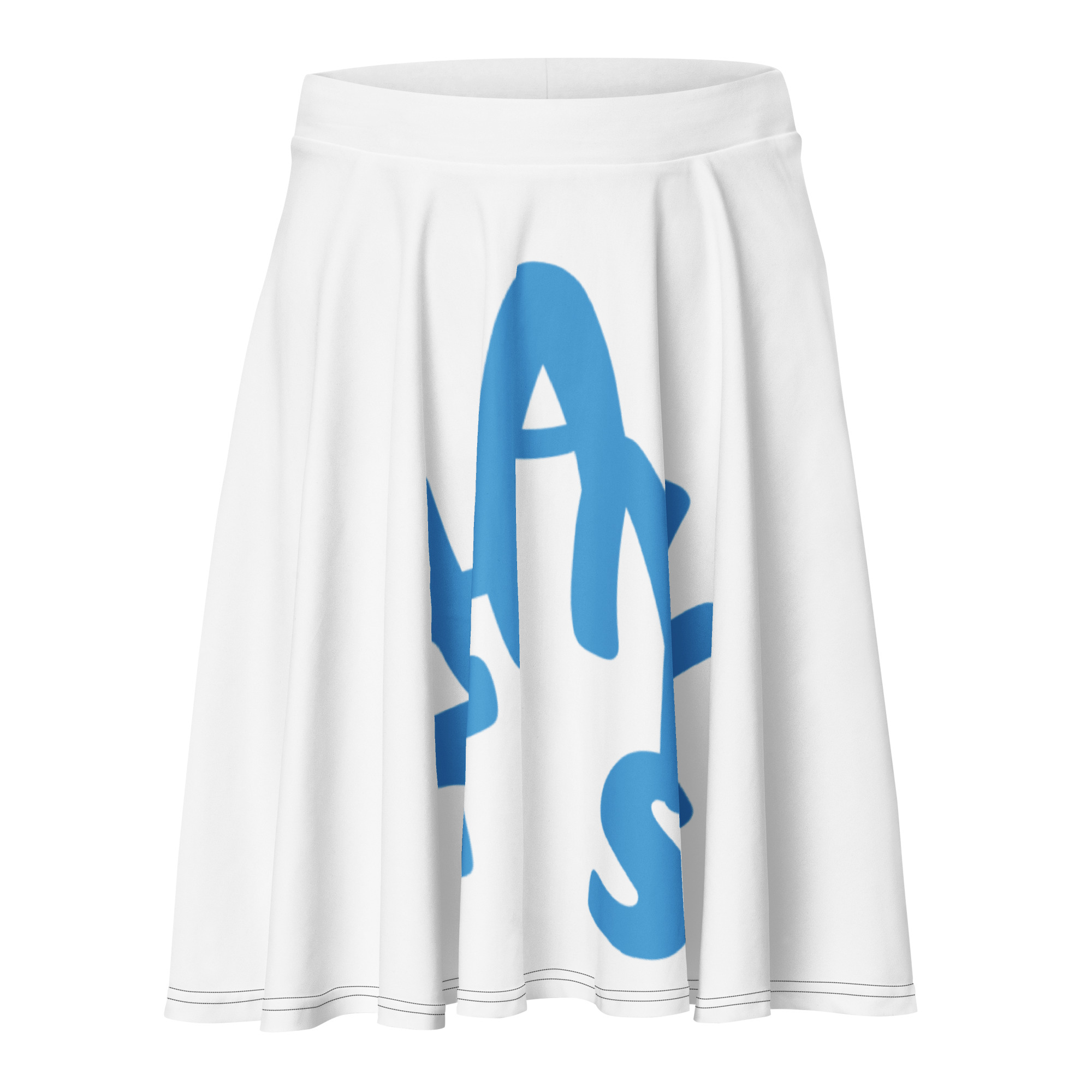 Playful “Thanks” Skater Skirt - Image 2