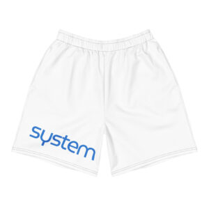 Alternative view of SYSTEM Grid Athletic Long Shorts