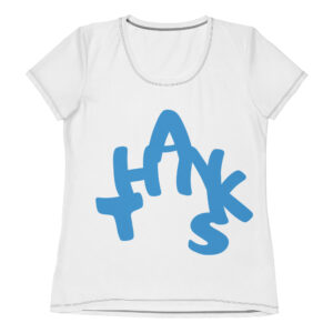 Feel-Good “Thanks” Performance Tee