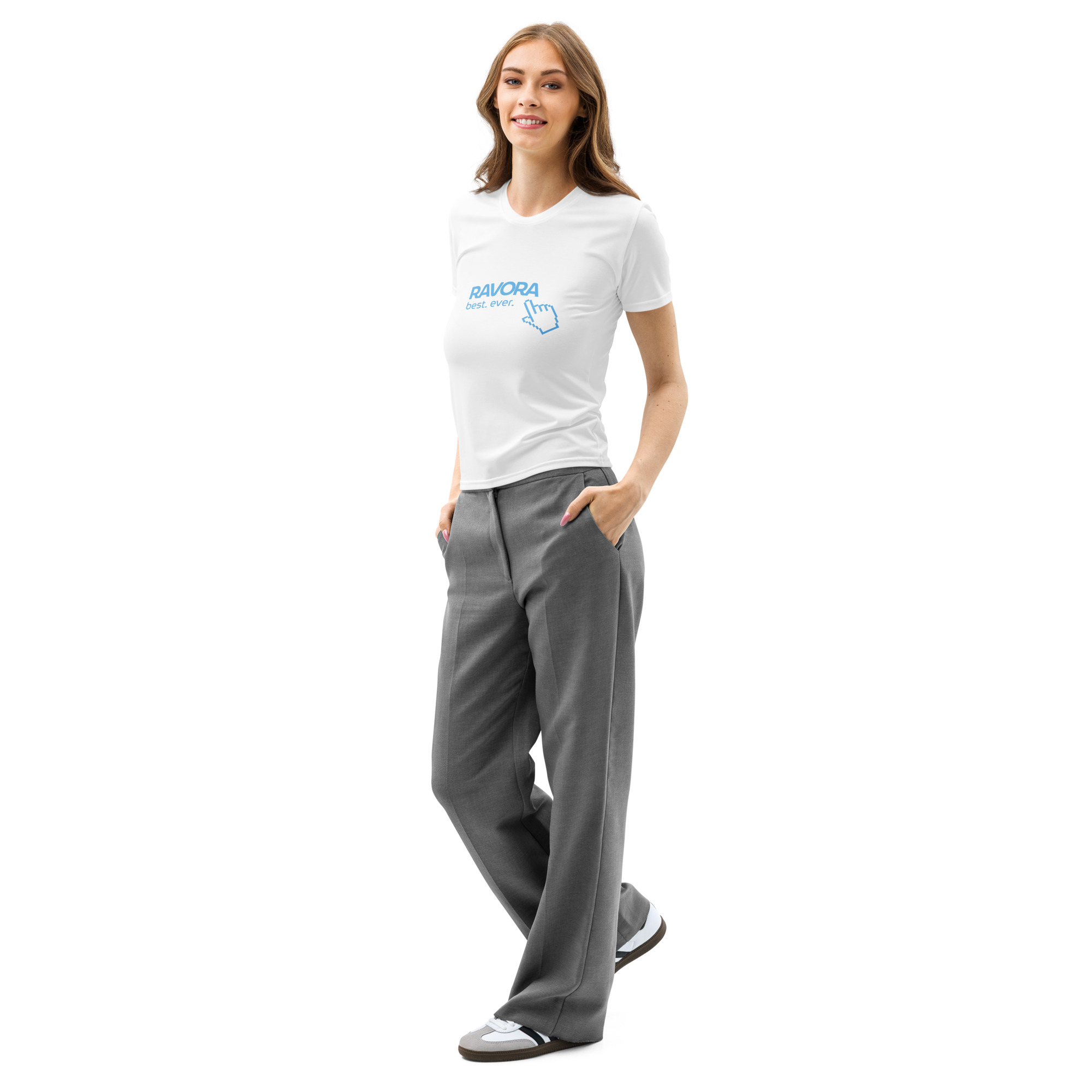 Ladies' Everyday Cotton Crewneck - Image 5