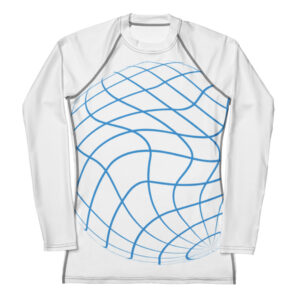 Alternative view of Cyber Wave Performance Rash Guard