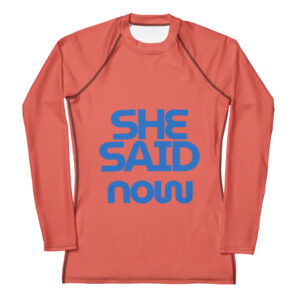 Alternative view of Empowered Wave Rash Guard