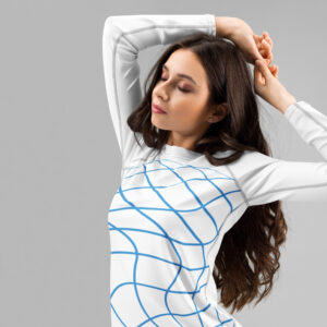 Cyber Wave Performance Rash Guard