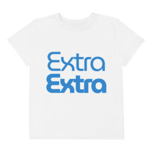 Alternative view of Youth Cotton Extra Extra Graphic Tee