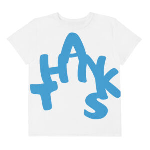 Alternative view of Youth Cotton Kind Message Tee