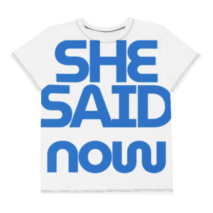 Alternative view of Youth “She Said Now” Crewneck Tee