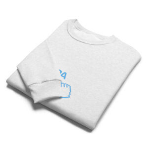 Crewneck pullover sweatshirt