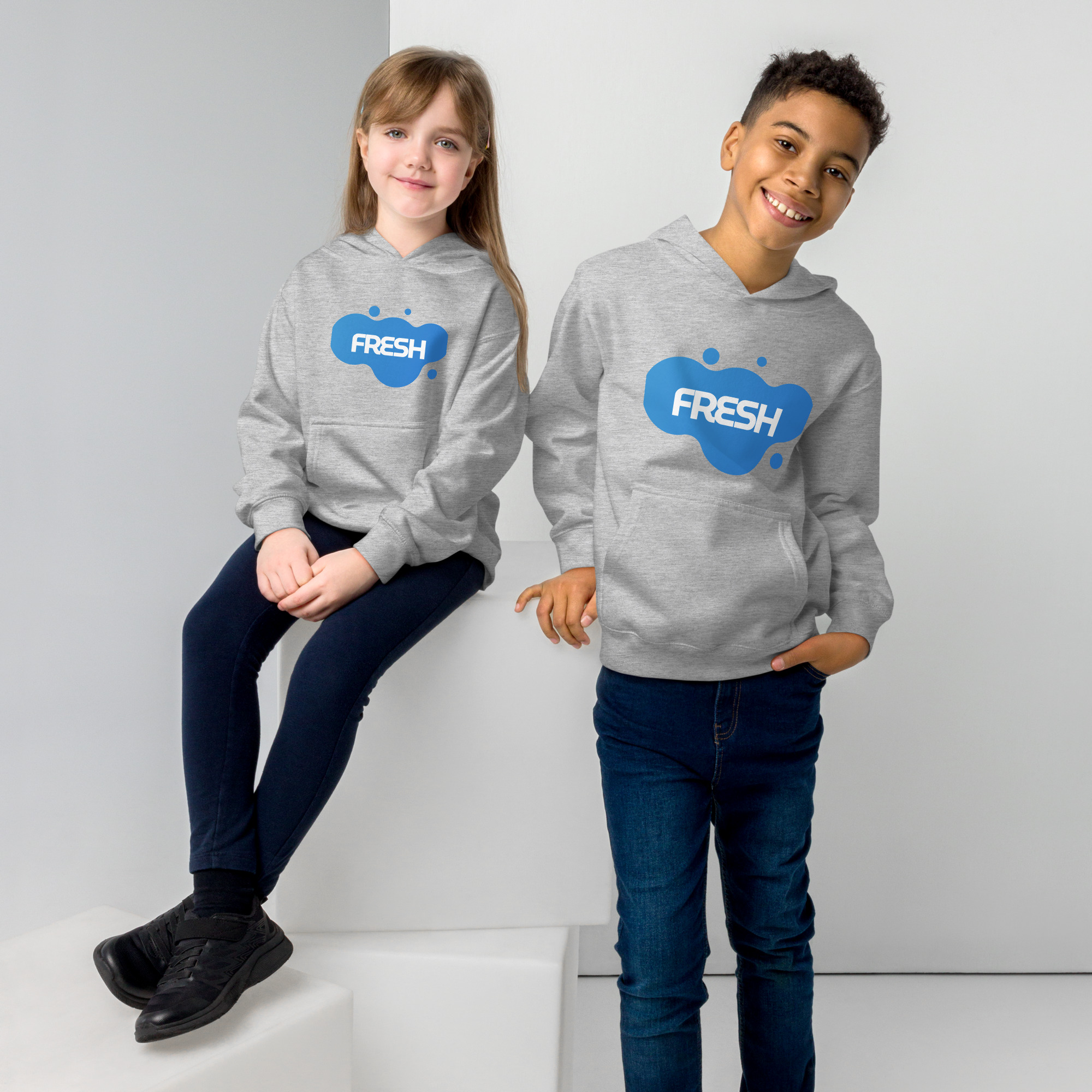 Cozy Kids Fleece Hoodie - Image 11