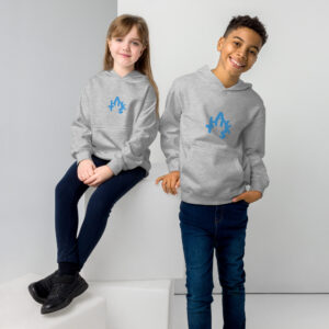 Kids Cozy Gratitude Graphic Hoodie