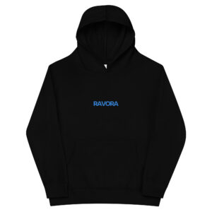 Alternative view of Kids Cozy RAVORA Logo Hoodie