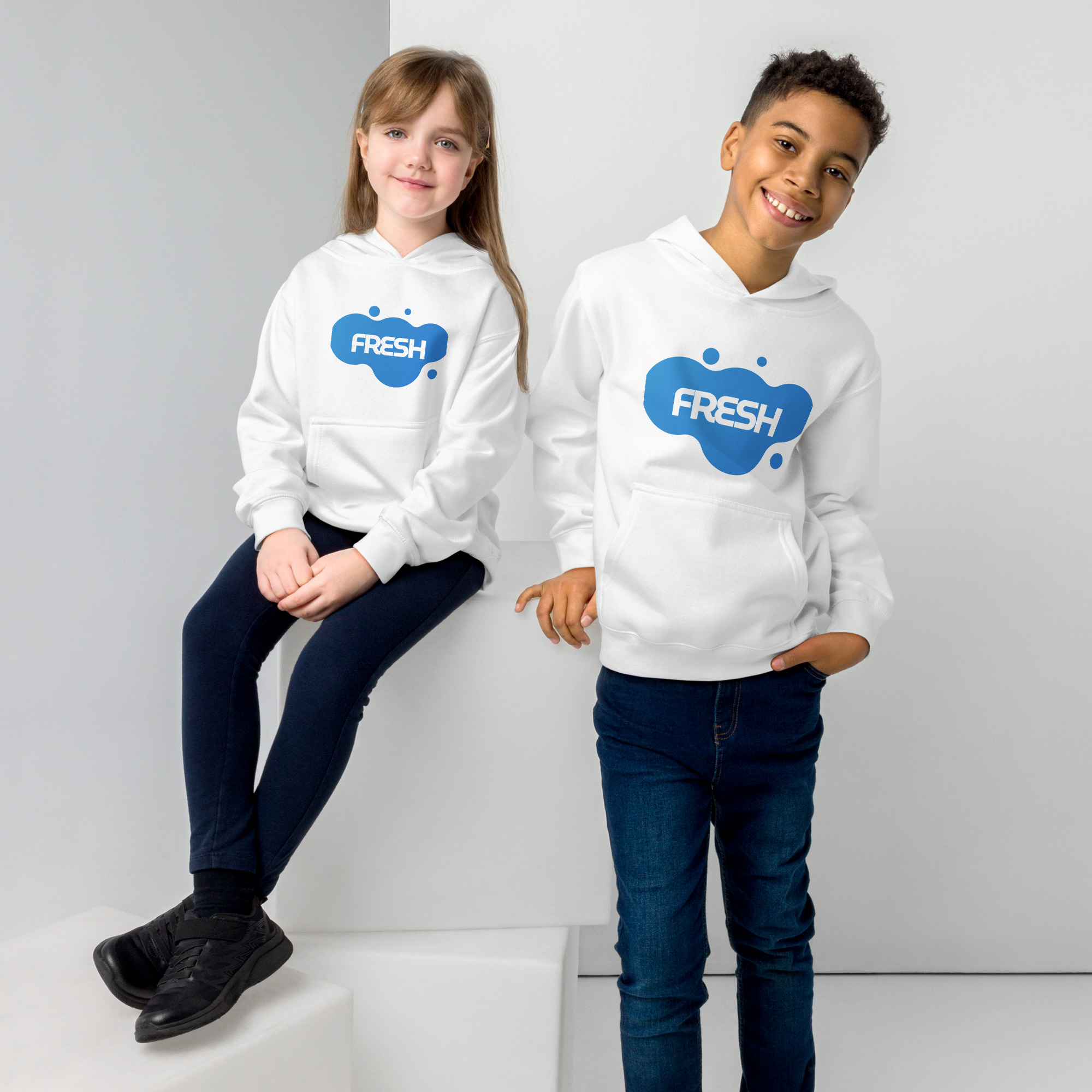 Cozy Kids Fleece Hoodie - Image 12
