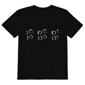 Alternative view of Kids Tiny Cube Sprinkle Organic Tee