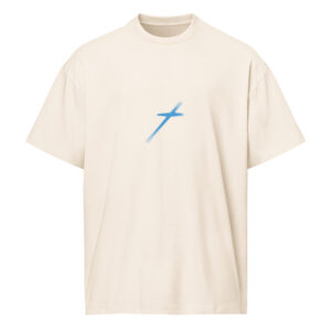 Boxy Fit Minimal Cross Street Tee