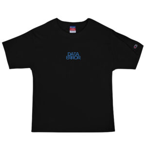 Alternative view of DATA ERROR Champion Series Graphic Tee