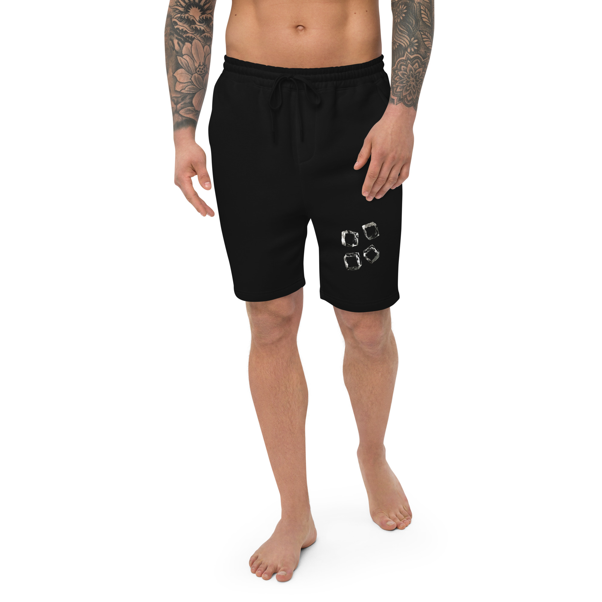 Cozy Men’s Fleece Shorts for Casual Comfort - Image 4